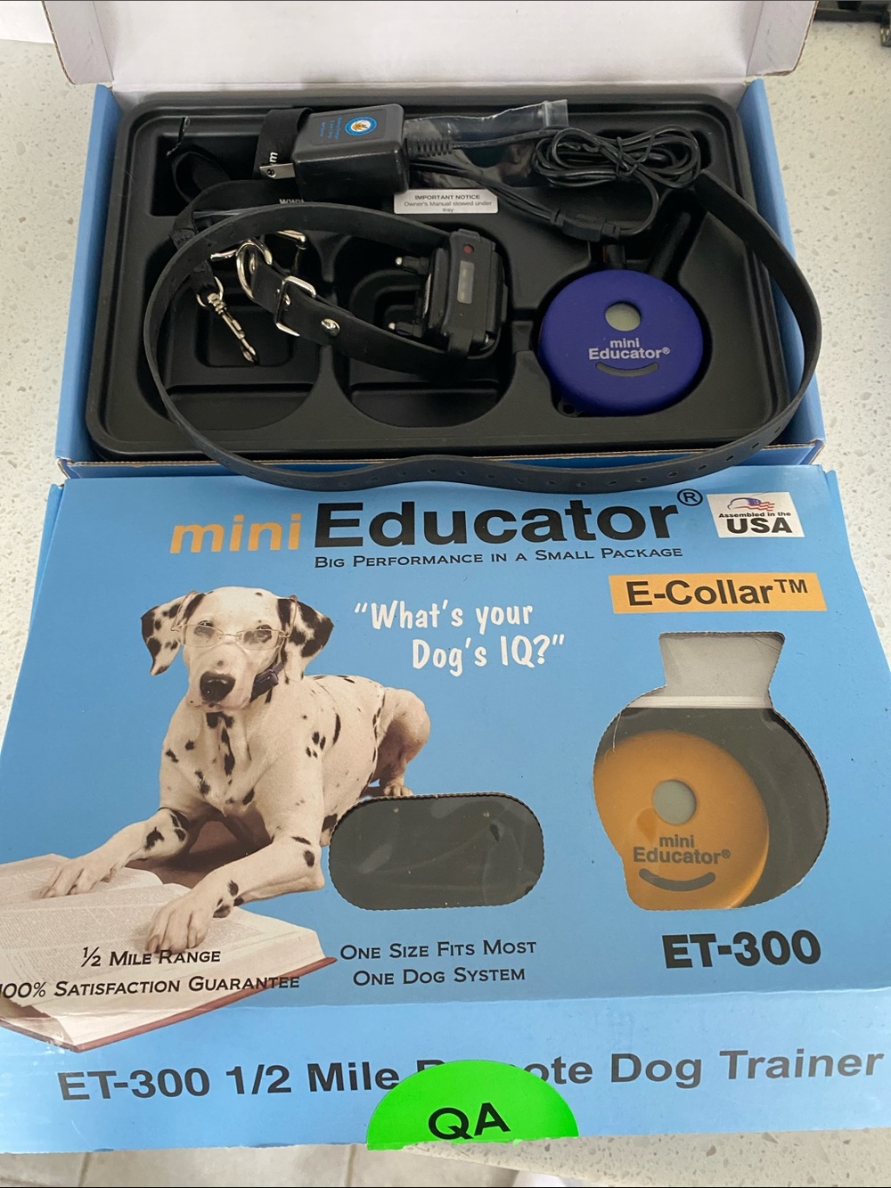 One - ET-300 E-Collar Remote Dog Trainer